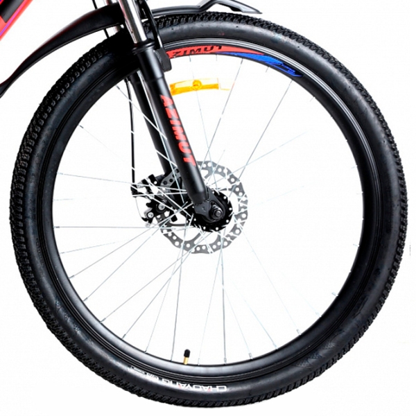 Bicicletă Azimut Stormer Forest 24" 16" Red Black Oțel / Pentru adulți photo 5