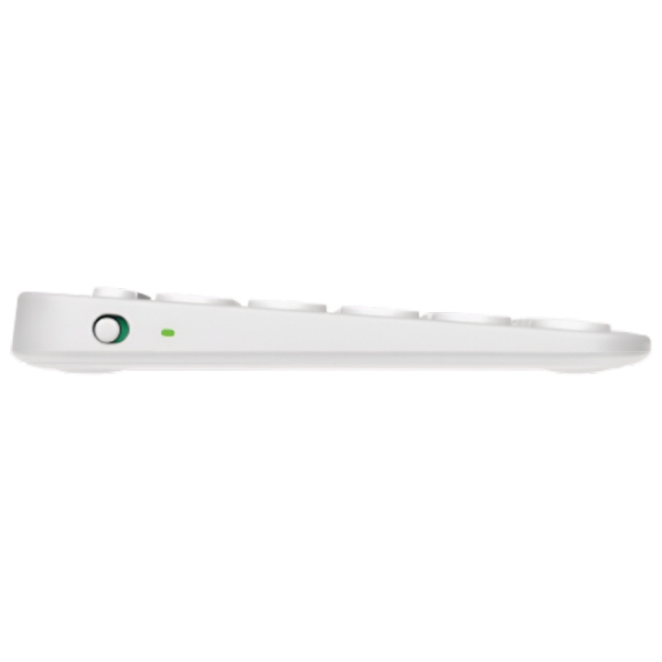 Tastatură Logitech Pebble Keys 2 K380S White Home and Office, Fără fir photo 4