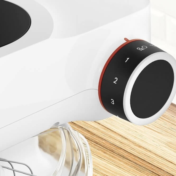 Mașină de bucătărie Bosch MUMS2TW30 White 700 W, Mecanic, Numărul de viteze: 4 photo 3