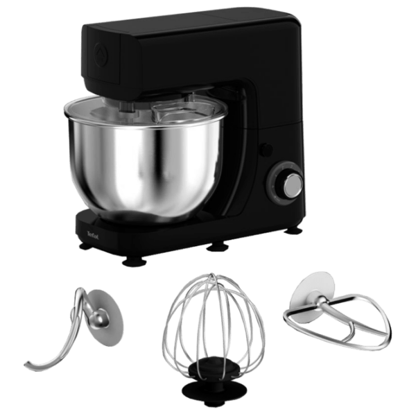 Mașină de bucătărie Tefal QB15E838 Black 800 W, Mecanic, Numărul de viteze: 6 photo 1