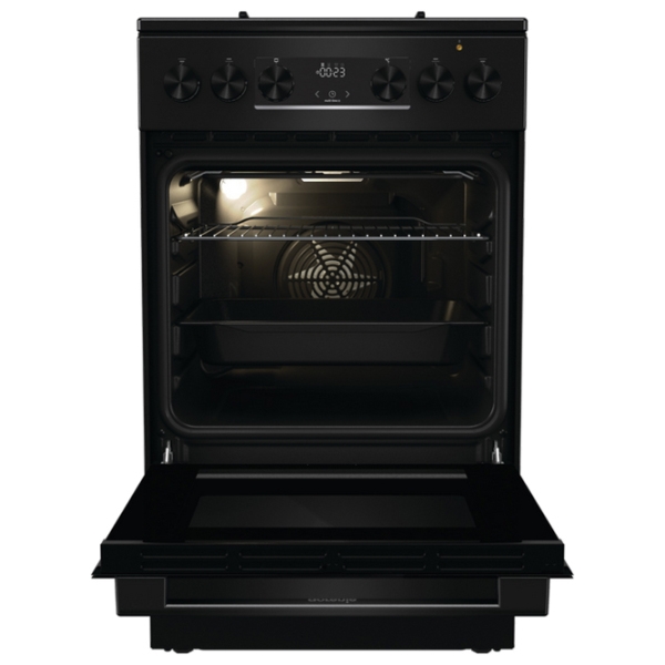 Aragaz Gorenje GK5C60BJ Black Tipul plitei: Pe gaz, 62 l, Tipul cuptorului: Electric photo 3