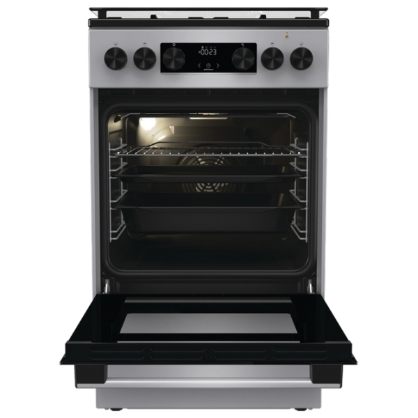 Aragaz Gorenje GK5C40SH Silver Tipul plitei: Pe gaz, 70 l, Tipul cuptorului: Electric photo 3