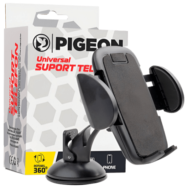Suport pentru telefon Pigeon PD-26 Black  photo 1