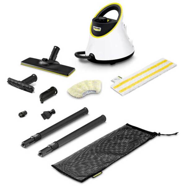 Curățitor cu aburi KARCHER SC 2 Deluxe Easy Fix White 1500 W, 15 g/ min, 1 l photo 2