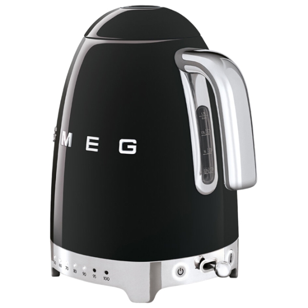Электрочайник Smeg KLF04BLEU Черный 2400 Вт, 1.7 л, Внутреннее покрытие: Нержавеющая сталь photo 3