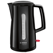 Ceainic electric Bosch TWK3A013 Black 2400 W, 1.7 l, Material interior: Plastic
