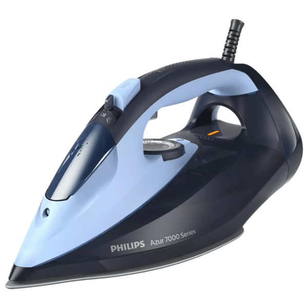 Fier de călcat Philips DST7041/20 Blue 2800 W, 50 g/min, 0.3 l, Metal photo 1