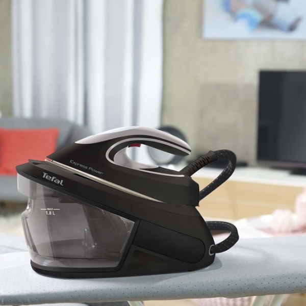 Fier de călcat Tefal SV8062 Black 2800 W, 130 g/min, 1.8 l, Metal photo 6