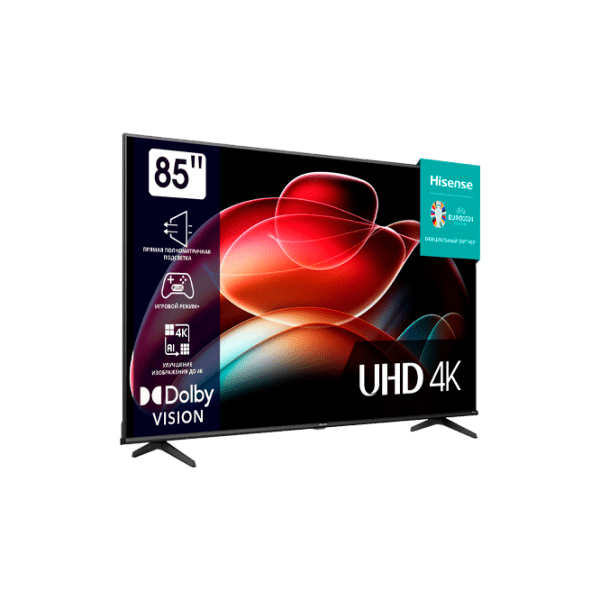 Телевизор Hisense 85A6K Smart TV 4K Черный 85" | DLED | 4K photo 2