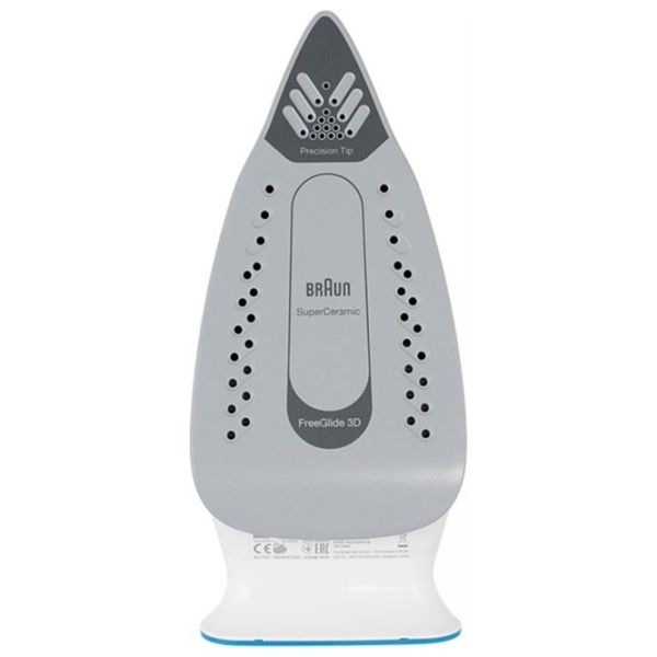 Fier de călcat Braun SI3054GY White 2400 W, 45 g/ min, 0.27 l, Ceramică photo 3