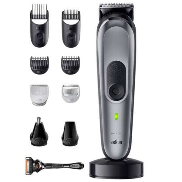 Trimmer facial Braun MGK7420 Gray  photo 2