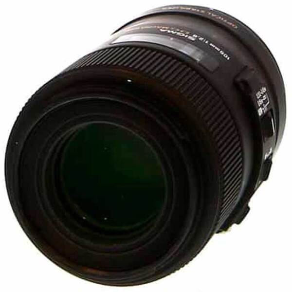 Объектив Sigma AF 105mm f/ 2.8 MACRO EX DG OS HSM F/ Can, Черный  photo 4