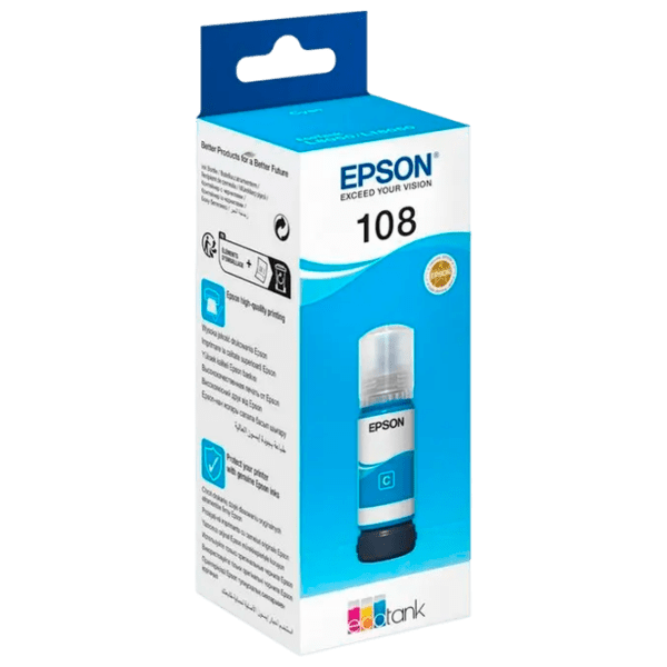 Cartuş Inkjet Epson 108 EcoTank   photo 1
