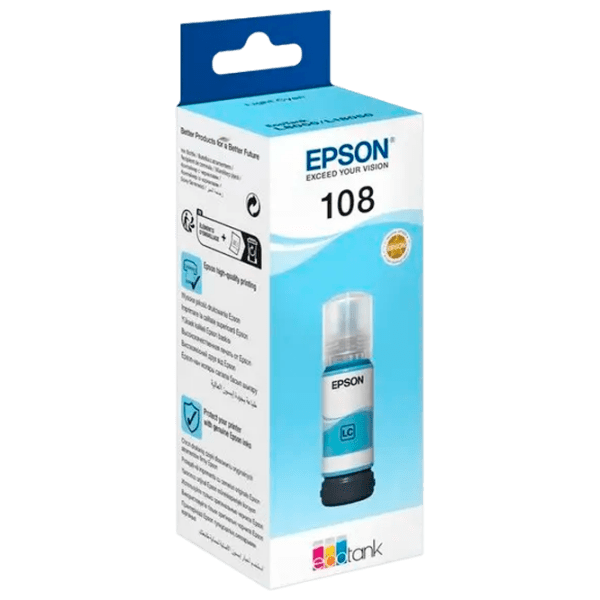 Cartuş Inkjet Epson 108 EcoTank   photo 1