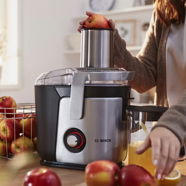 Storcator de fructe Bosch MES4010 Inox 1200 W, Centrifugă, Numărul de viteze: 3 photo 3
