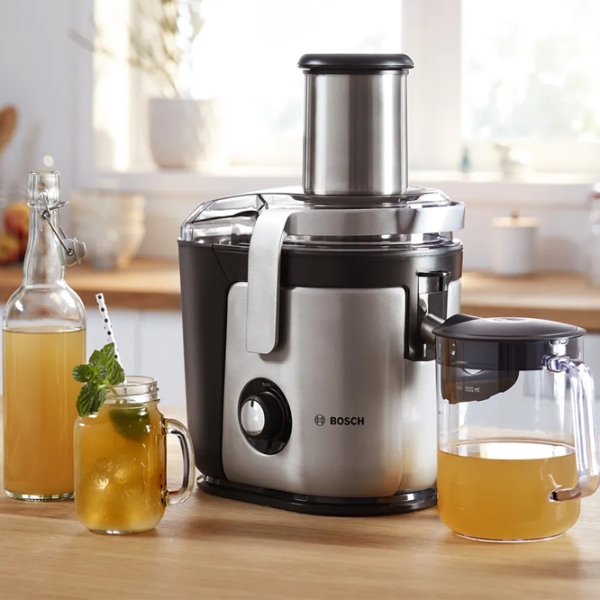 Storcator de fructe Bosch MES4010 Inox 1200 W, Centrifugă, Numărul de viteze: 3 photo 5