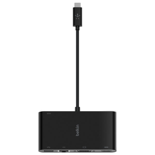 Adaptor Hub Belkin AVC004BT Black USB Type-C photo 3
