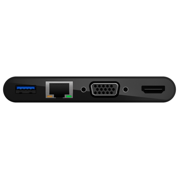 Adaptor Hub Belkin AVC004BT Black USB Type-C photo 6