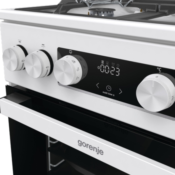Aragaz Gorenje GK5C41WF-B White Tipul plitei: Pe gaz, 70 l, Tipul cuptorului: Electric photo 6