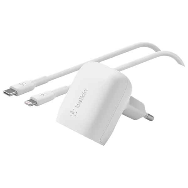 Încărcător de rețea Belkin BoostCharge (20 W) White 5 A / White photo 5