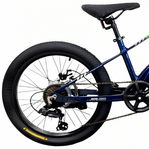 Bicicletă Crosser M-3 20" Blue Dark Aluminiu / Pentru copii photo 2