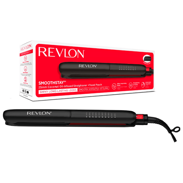 Выпрямитель для волос Revlon RVST2211PE Черный Выпрямление / Керамическое / 235 °C photo 5