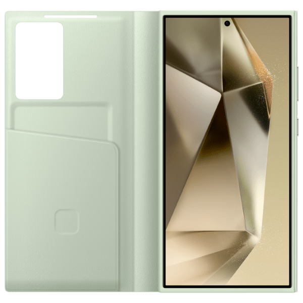Чехол для смартфона Samsung Galaxy S24 Ultra (EF-ZS928) Светлый Green Samsung, PC, Smart View Wallet photo 3
