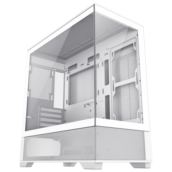 Carcasă Gamemax Vista MW White ITX photo 1