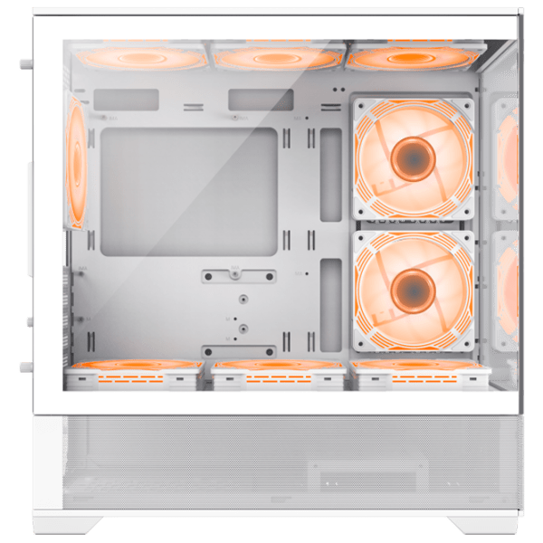 Carcasă Gamemax Vista MW White ITX photo 6