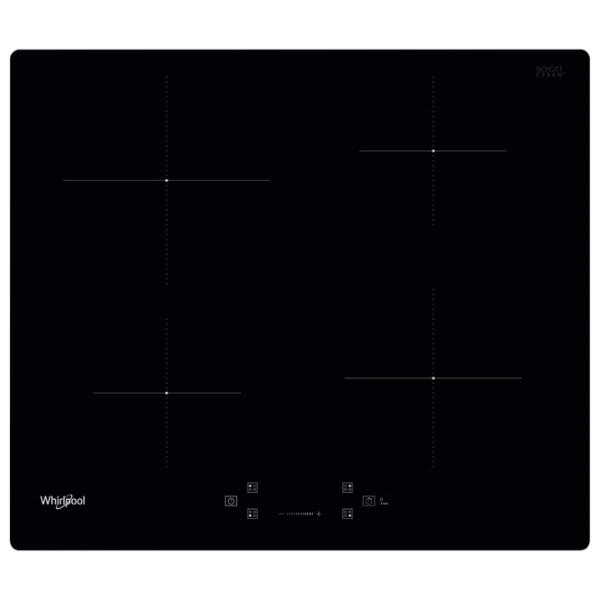 Plită încorporabilă cu inducție Whirlpool WSQS460NE Black Vitroceramică, 7200 W photo 1