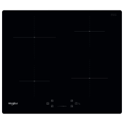 Plită încorporabilă cu inducție Whirlpool WSQS460NE Black Vitroceramică, 7200 W