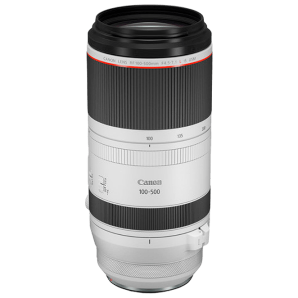Объектив Canon RF 100-500mm f/ 4.5-7.1L IS USM, Черный  photo 1