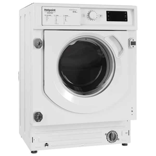 Mașină de spălat cu uscător Hotpoint-Ariston BI WDHG 861485 EU White 8 kg, 1400 rpm, C photo 2