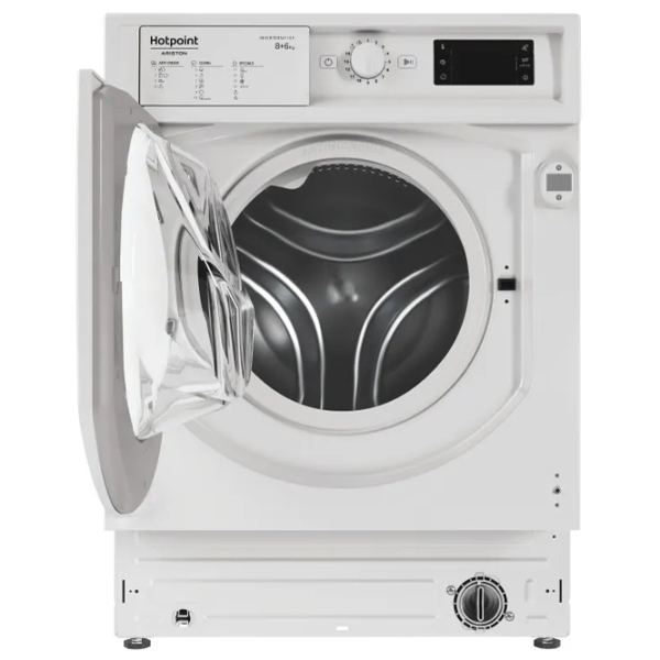 Mașină de spălat cu uscător Hotpoint-Ariston BI WDHG 861485 EU White 8 kg, 1400 rpm, C photo 4