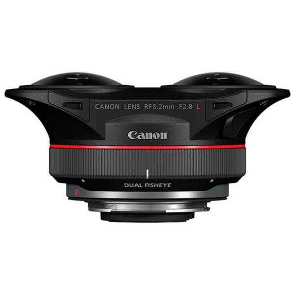 Объектив Canon RF 5.2mm f/ 2.8 L Dual Fisheye, Черный  photo 2
