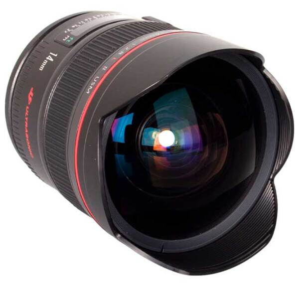 Объектив Canon EF 14mm f/ 2.8L II USM, Черный  photo 4