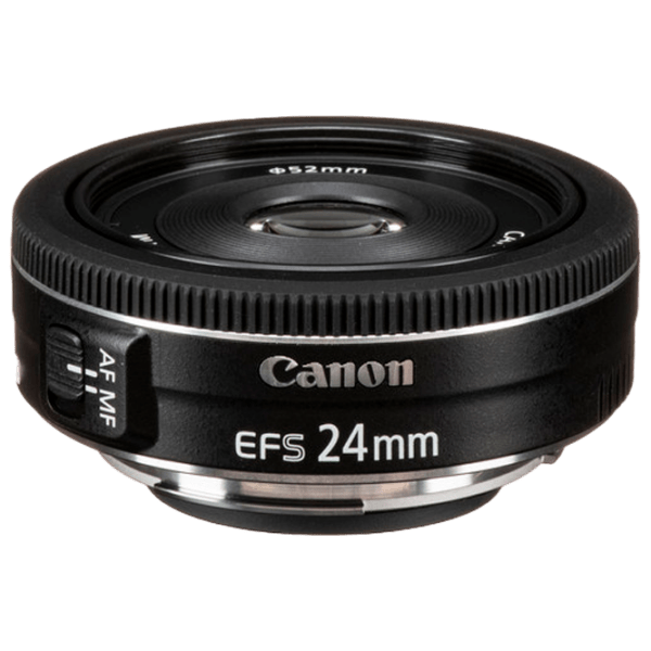 Объектив Canon EF 24 mm f/ 2.8 STM, Черный  photo 1