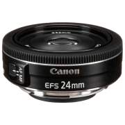 Объектив Canon EF 24 mm f/ 2.8 STM, Черный 