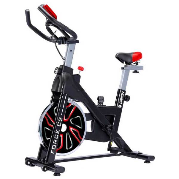 Bicicletă fitness Orion Force C2 Red Black Vertical, 100 kg photo 2