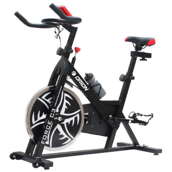 Bicicletă fitness Orion Force C3 Red Black Vertical, 110 kg photo 2