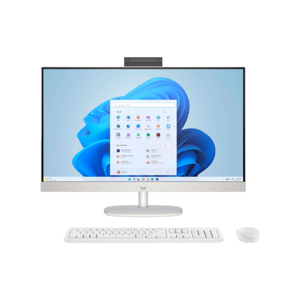 All-in-One PC HP 27-cr0003ci White 27" Full HD IPS AMD Ryzen 7 7730U 16 GB 512 GB photo 1