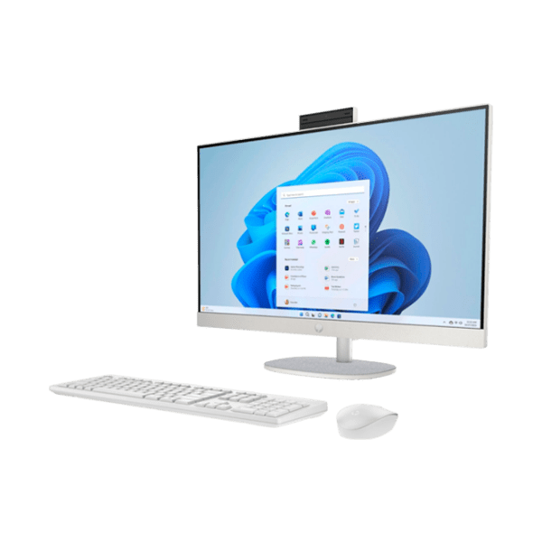 All-in-One PC HP 27-cr0003ci White 27" Full HD IPS AMD Ryzen 7 7730U 16 GB 512 GB photo 3