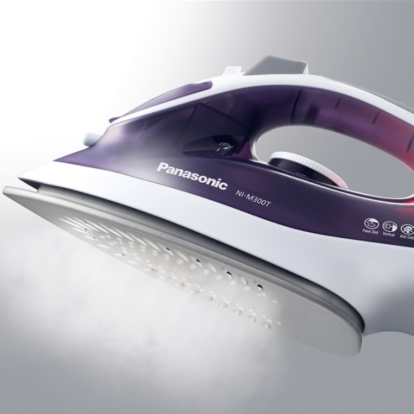 Fier de călcat Panasonic NI-M300TVTW Purple 1800 W, 20 g/ min, 0.21 l, Titan photo 3