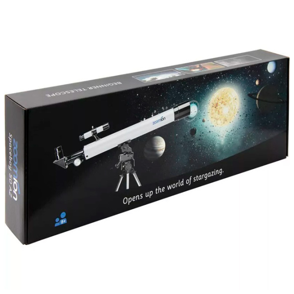 Telescop Zoomion Spaceboy 50 AZ White  photo 4