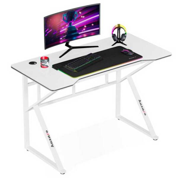 Masă gaming Huzaro Hero 1.6 White  photo 3