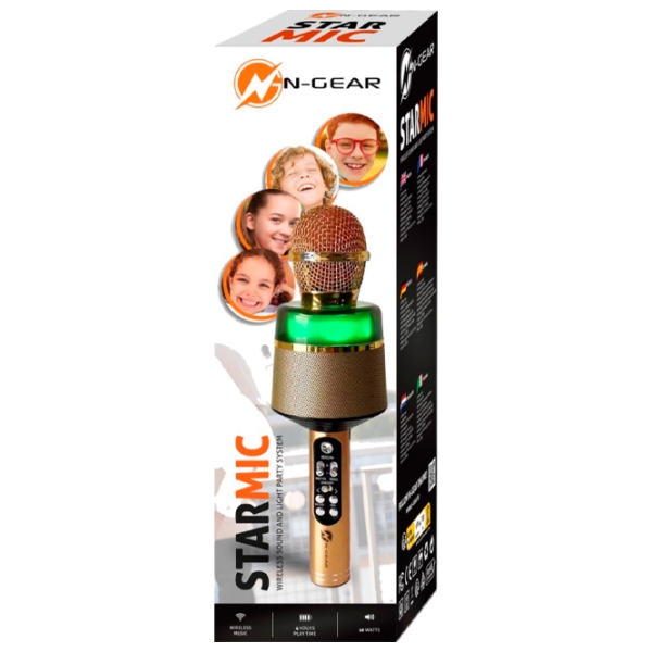 Микрофон N-Gear Star Mic 100 Золото  photo 2