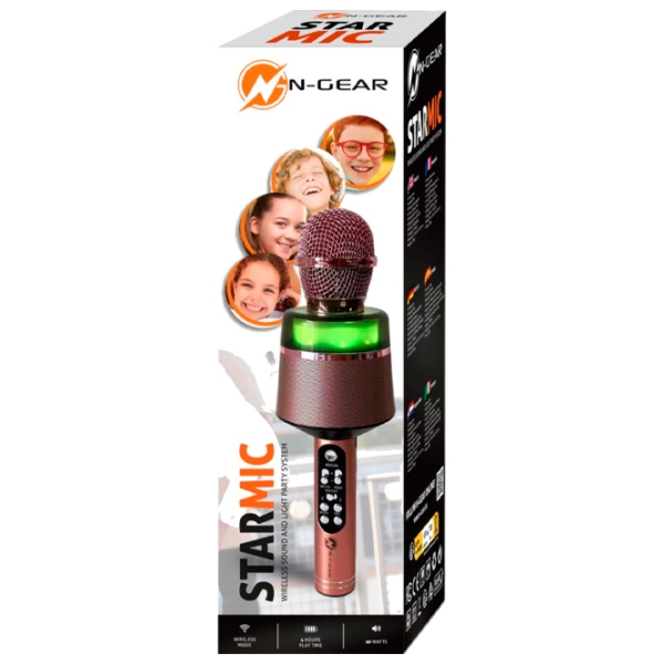 Микрофон N-Gear Star Mic 100 Розовый  photo 2