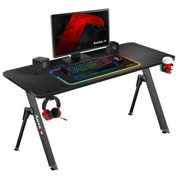 Masă gaming Huzaro Hero 2.8 Black  photo 5