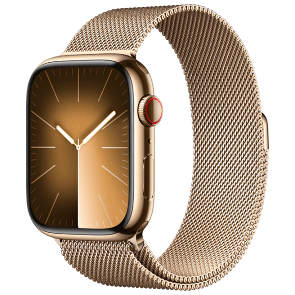 Умные часы Apple Watch Series 9 Золото 1.69" | 41 мм | Нержавеющая сталь/ Нержавеющая сталь| MRJY3 photo 1