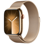 Умные часы Apple Watch Series 9 Золото 1.69" | 41 мм | Нержавеющая сталь/ Нержавеющая сталь| MRJY3